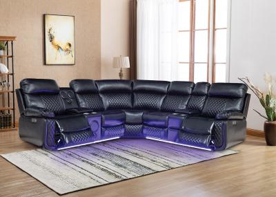 MODERN STYLE THREE PIECE POWER MOTION SECTIONAL