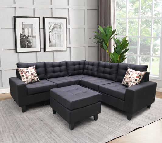 Modern Style Two Piece Sectional
