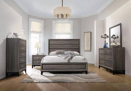 Watson 5-piece Bedroom Set Grey Oak